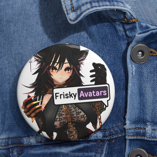 Frisky Avatars Custom Pin Buttons