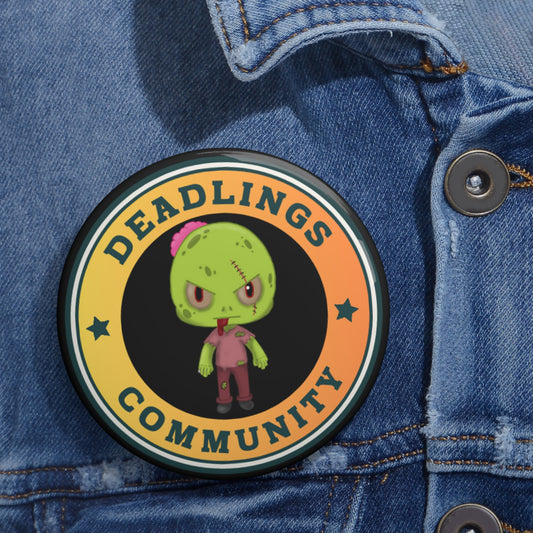 Deadlings Custom Pin Buttons